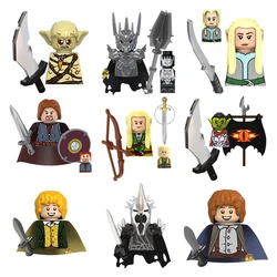 3pcs MOC Medieval Military Monsters Soldier Figures Building Blocks Castle Knights Wars Helmet Sword Shield Weapons Toys Gifts