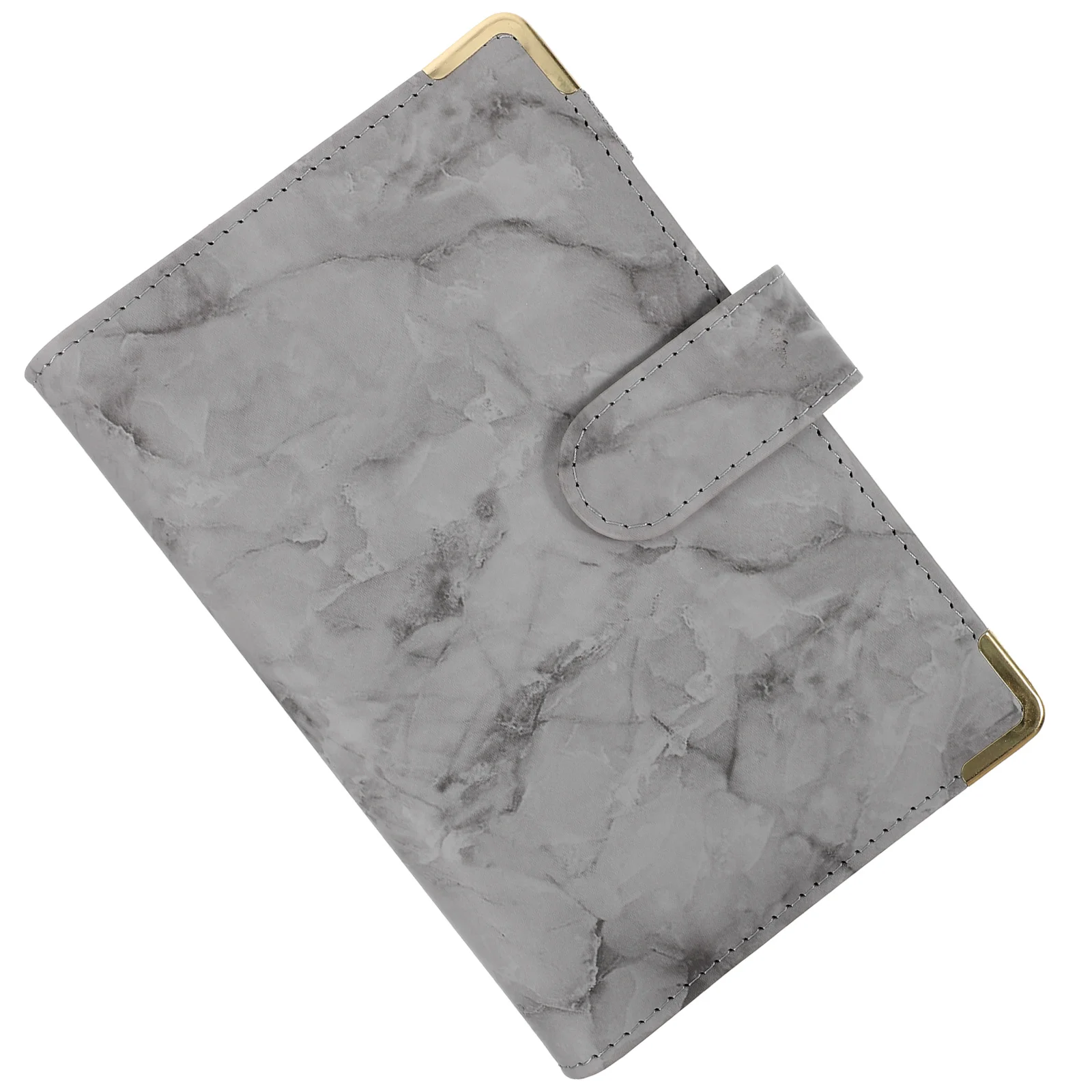 A6 Binder Cover Imitation Decorative Budget Binder Shell For Notebook Journal Notepad Scrapbook Memory Book Cash Cover