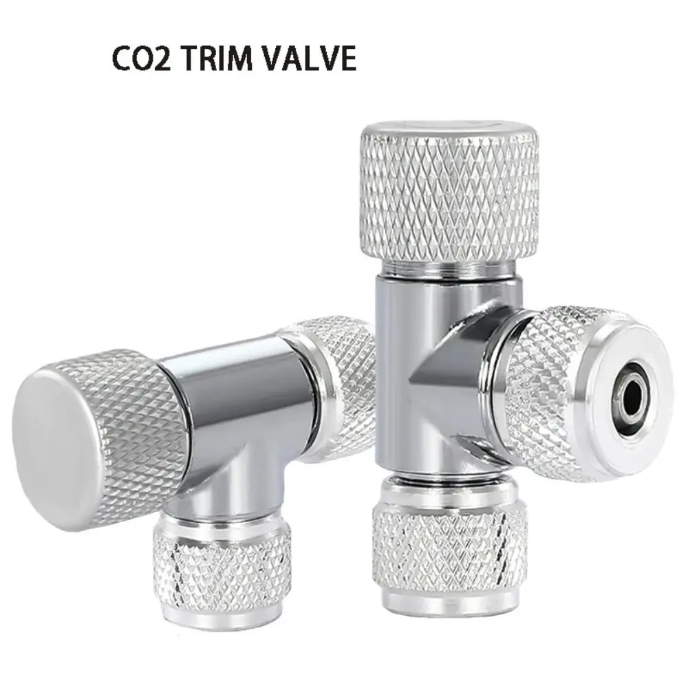 Replacement Stainless Steel Carbon Dioxide Refiner Aquarium Supplies Double Head Aquarium Bubble Counter CO2 Check Valve