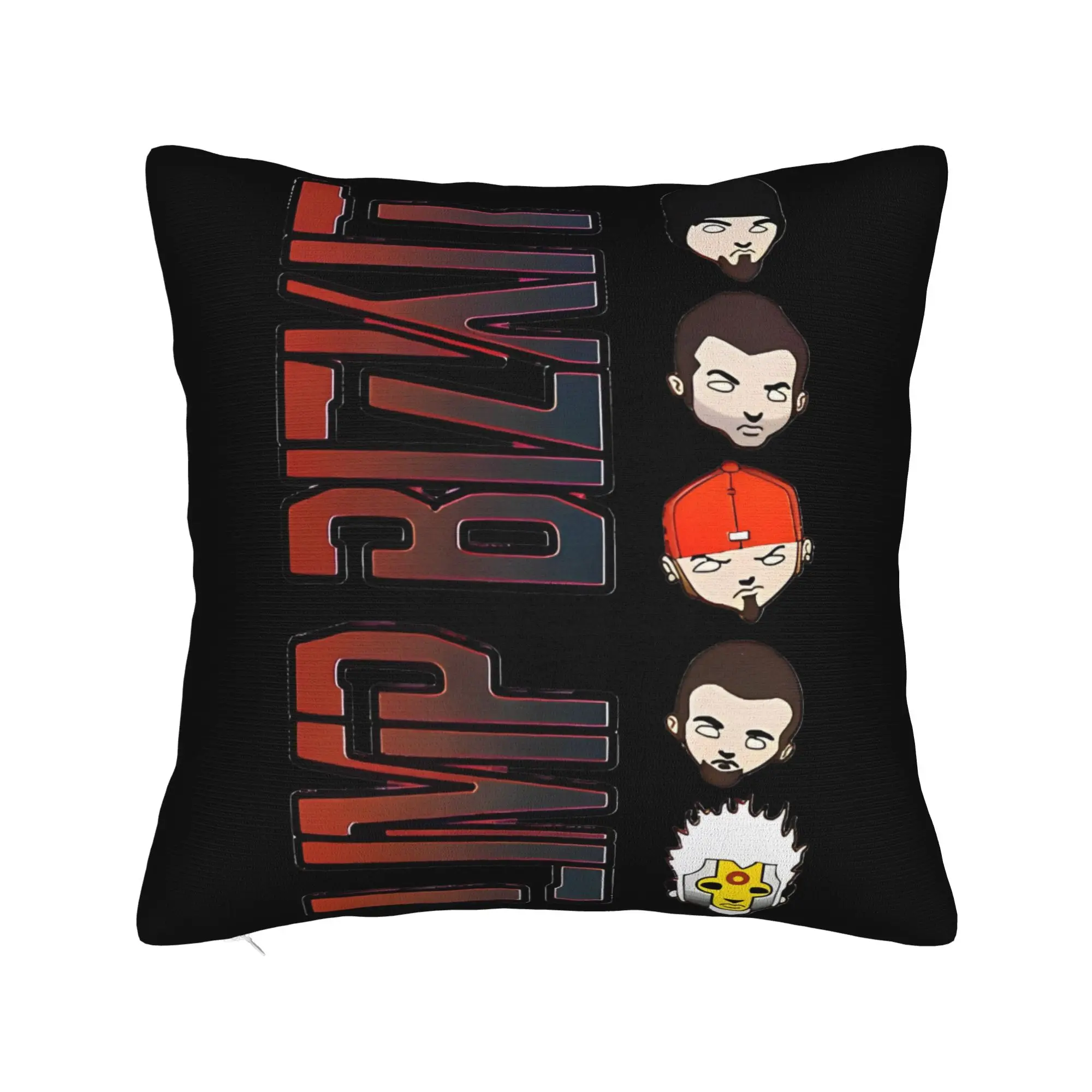 Limp Bizkit Band Square Pillow Cases  Cushion Cover Fashion Zippered Decor Throw Pillow Case Cover for Seat 40x40cm