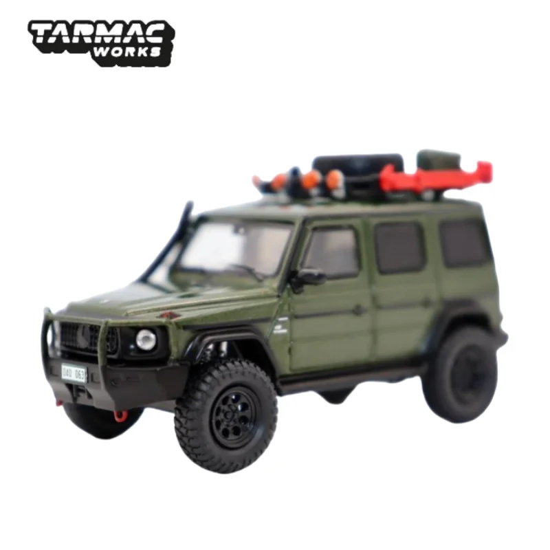 TW 1:64 Mercedes-Benz AMG G63 modelo estático de liga off-road, coleção infantil de brinquedos decorativos, presentes de feriado para crianças.