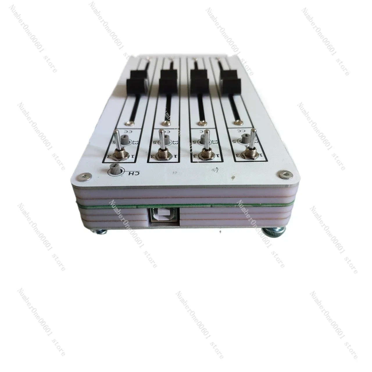 4-push Computer Music Fader USB MIDI CC DAW Oprogramowanie Host Regulacja głośności Sprzęt