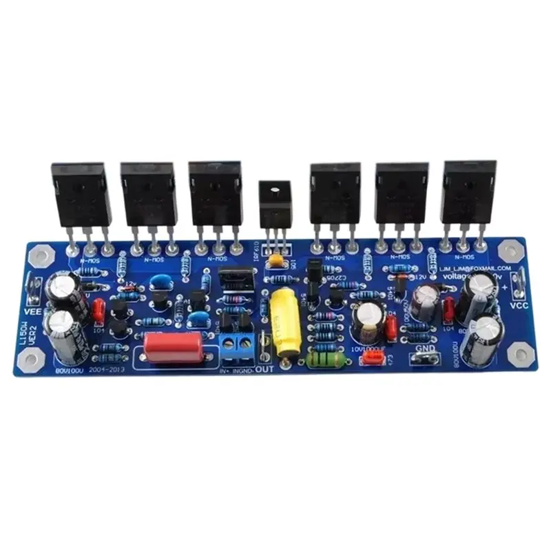fedi-l150w-amplifier-6-pieces-200w-mosfet-per-channel-field-effect-transistor-finished-board-no-radiator