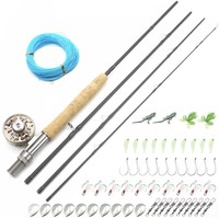Best Quality Cheap Fly Fishing Rod and Reel Combo 1.98m 2.1m 2.4m 2.7m Carbon Fiber Portable Fly Fishing Set