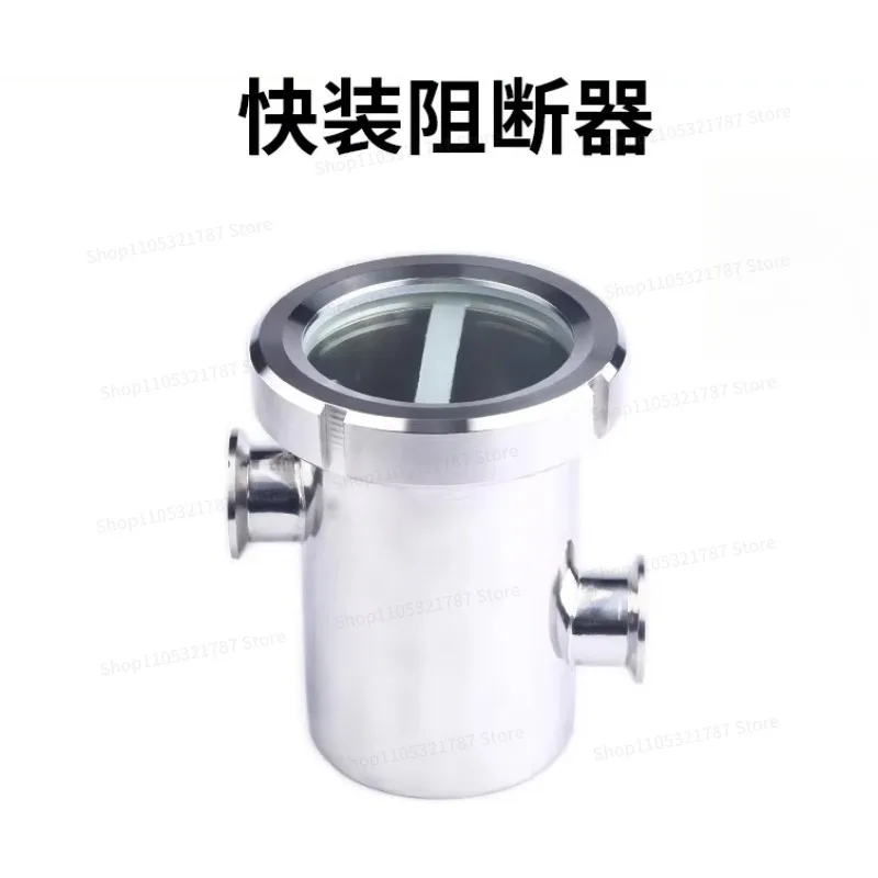 304 Stainless Steel Air Blocker Chuck Connection Partition Anti-backflow Mirror Floor Drain
