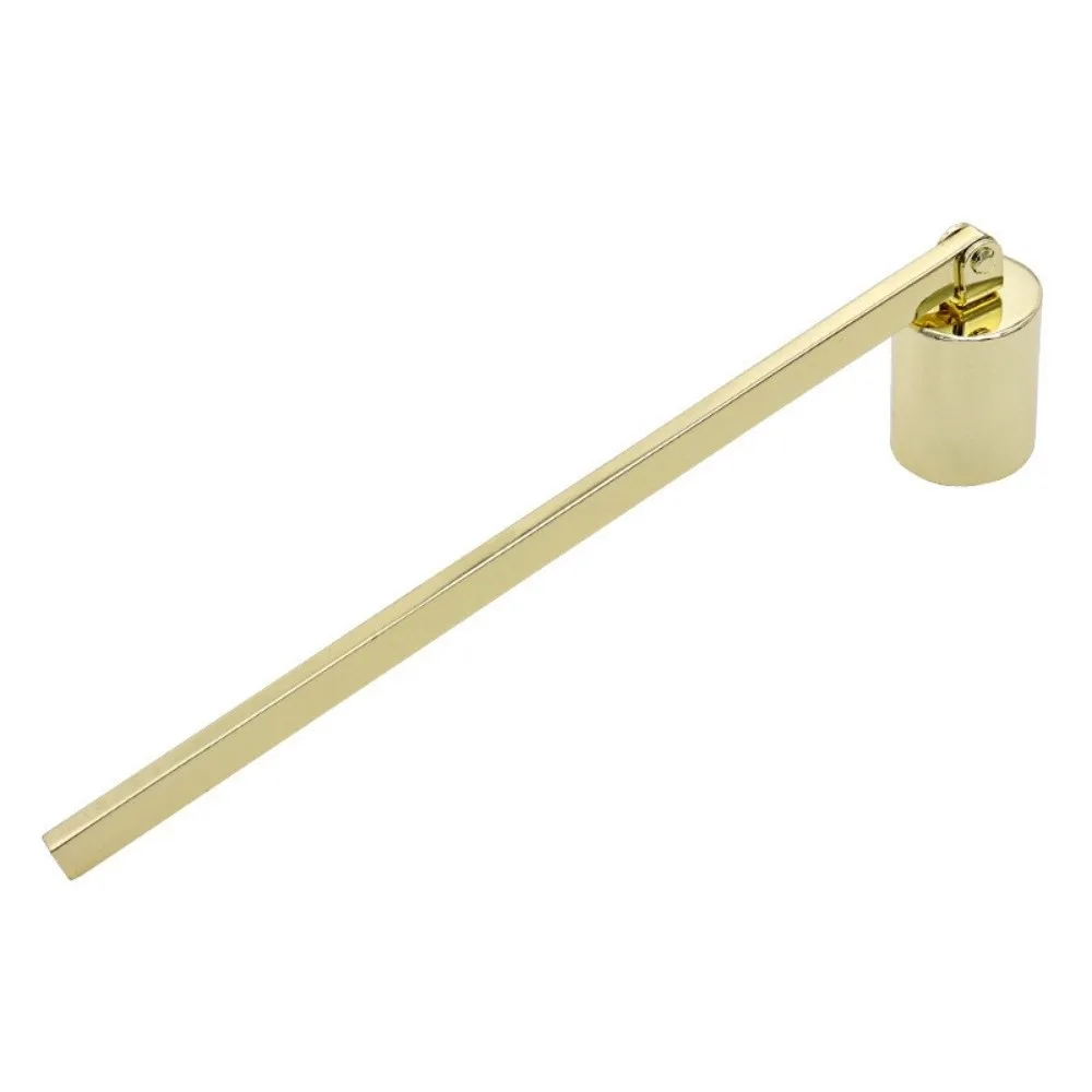 

Long Handle Bell Shape Candle Extinguisher Candle Wicks Horn Cover Aromatherapy Candle Candle Damper Stainless Steel