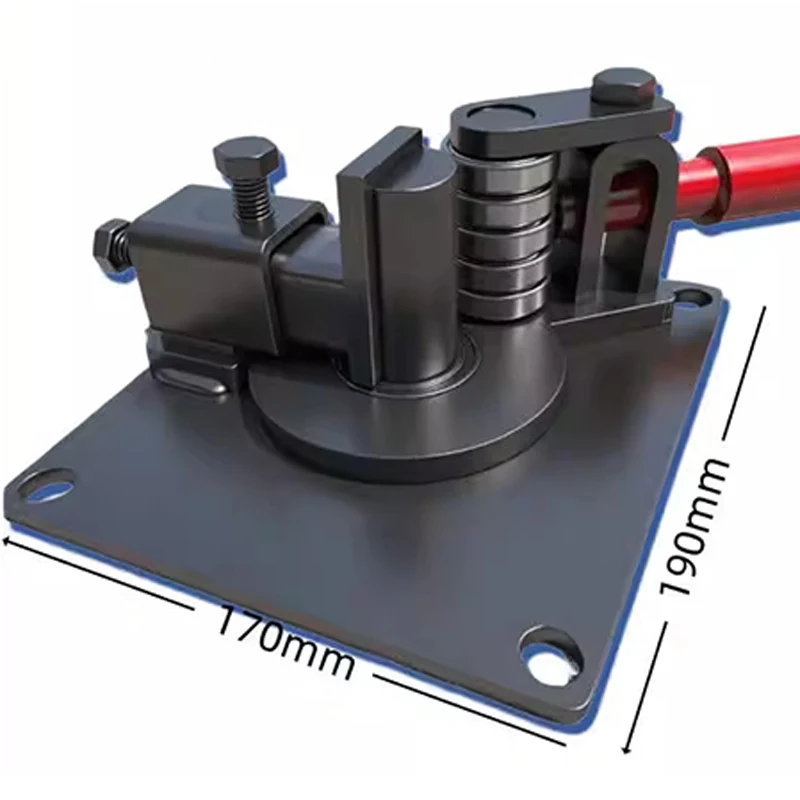 Manual Bending Machine, Flat-Bed Bending Machine, Quick-Release Aluminum and Iron Bending Attachment, Suitable for 3x40/5x60 Fla