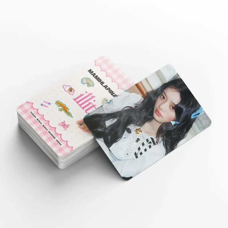 923inch small cardsILLITAlbumMAMIHLAPINATAPAIDecorative card stickersLOMOGreeting Card image 4