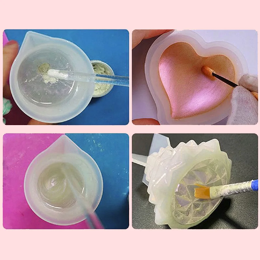 1/6Jars أورورا اللؤلؤ الأبيض مسمار الفن مسحوق عالي اللمعان الاستقطاب حورية البحر الكروم الصباغ الحرباء مانيكير فرك الميكا الغبار * & #