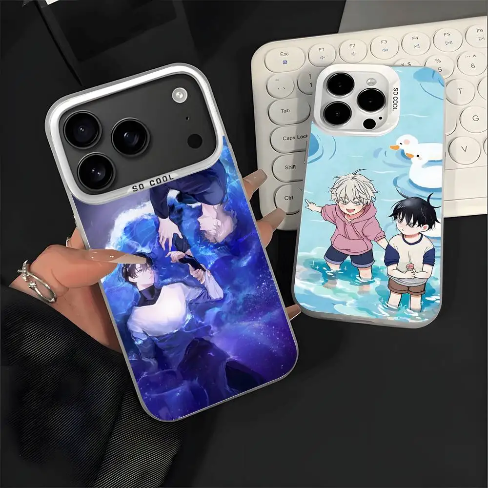 

Low T-Tide in T-Twilight Euihyun White Matte Shockproof CoverPhone Case For iPhone 17,16,15,14,13,12,11,Pro,XS,Max,Plus,Mini