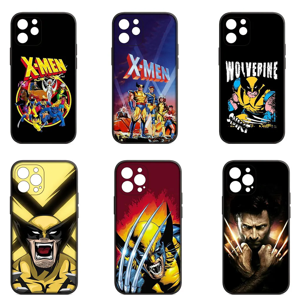 Marvel X Men Xmen Superhero Wolverine Cover Phone Casing for Apple iPhone 16 15 14 13 12 11 Pro Max 6 6s Plus + SE 16+ Case