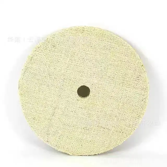 Hemp wheel polishing stainless steel aluminum alloy jewelry metal rough polishing (sisal bright effect) metal polishing wheel