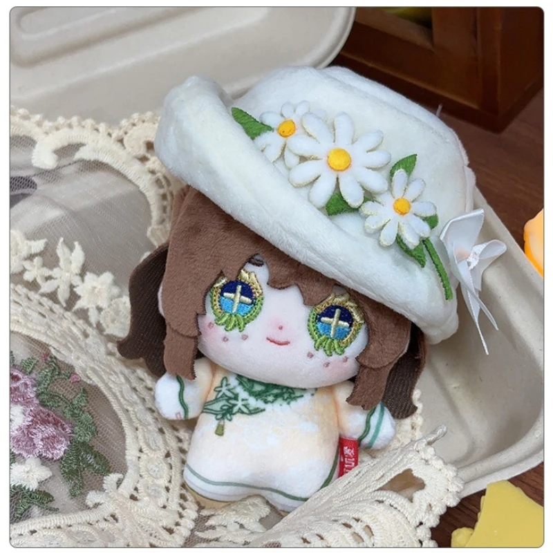 

10cm Anime Game Identity V Gardener Kawaii Cosplay Soft Cotton Doll NuNu Body Emma Cartoon Cute Mini Toy Figures Fans Decor Gift