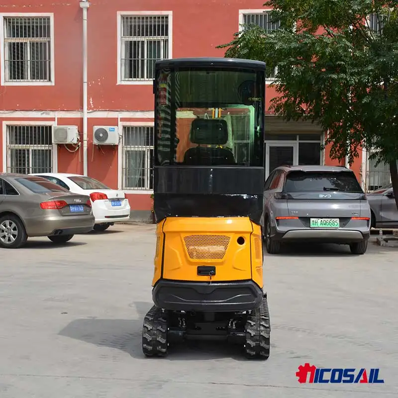 حفار صغير 1.5 طن عالي الجودة وبأسعار معقولة مع EPA وEUR5 لتركيب الحيوانات في البستان الزراعي