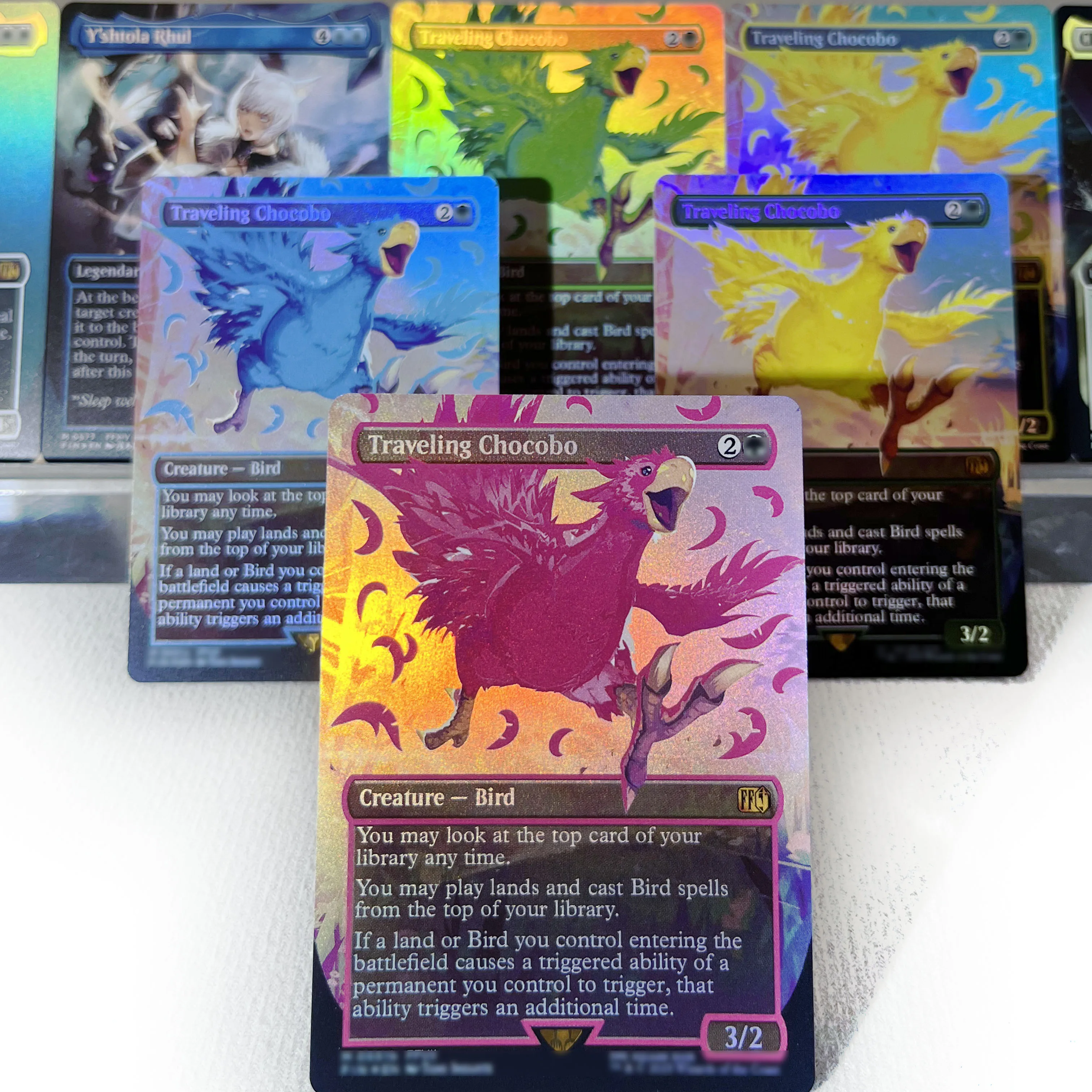 FIN PIP LTR FOIL4-03 Cartes magiques proxy Tcg Voyage Chocobo Cloud, Midgar Mercenaire adieu Ravages of War rassembler