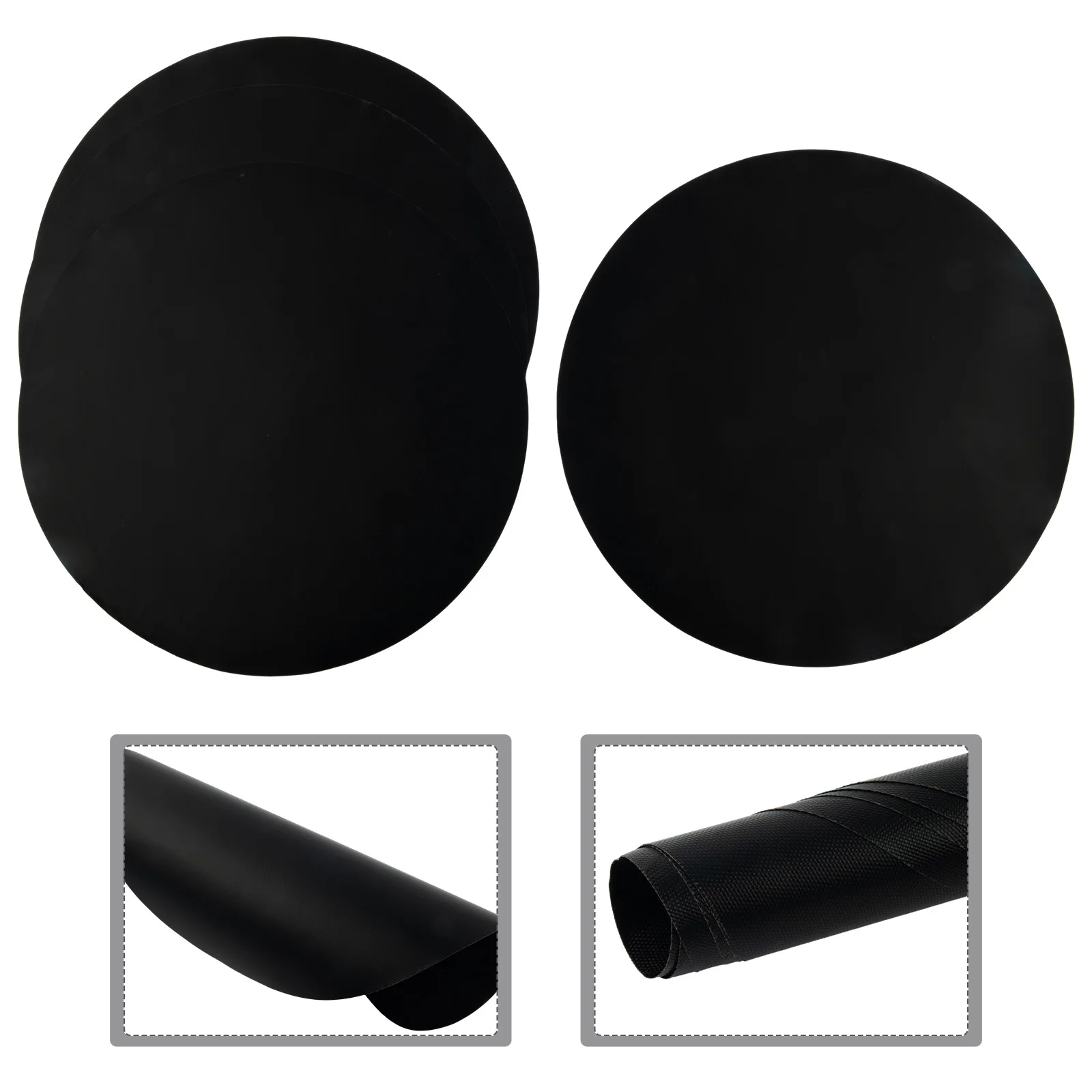 

BBQ Accessories Oven Mat Oven Mat Barbecue Tools For Camping For Gas Grill BBQ Tools Non-stick Round Reuseable