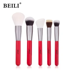 BEILI Professional Makeup Brushes Foundation Powder Wool Fiber Synthetic hair Concealer Contour Make up brush