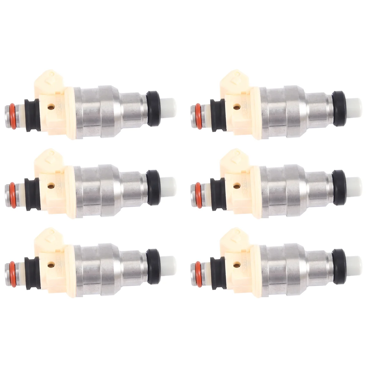 6X INP-051, MD111421, MD141263 Fuel Injector for Mitsubishi Eclipse / Galant / Mighty Max / Mirage /Montero/Sigma 3.0 V6