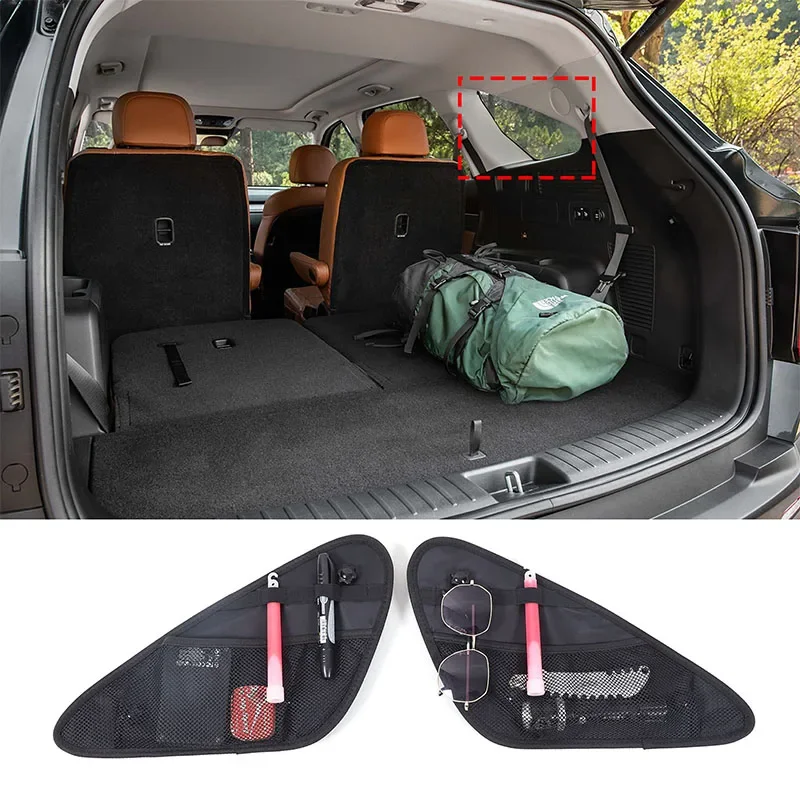 

Trunk Box Oxford Cloth Car Organizers Rear Left Right Window Storage Bag Stowing Tidying Car Supplies For Kia Sorento 2015-2022