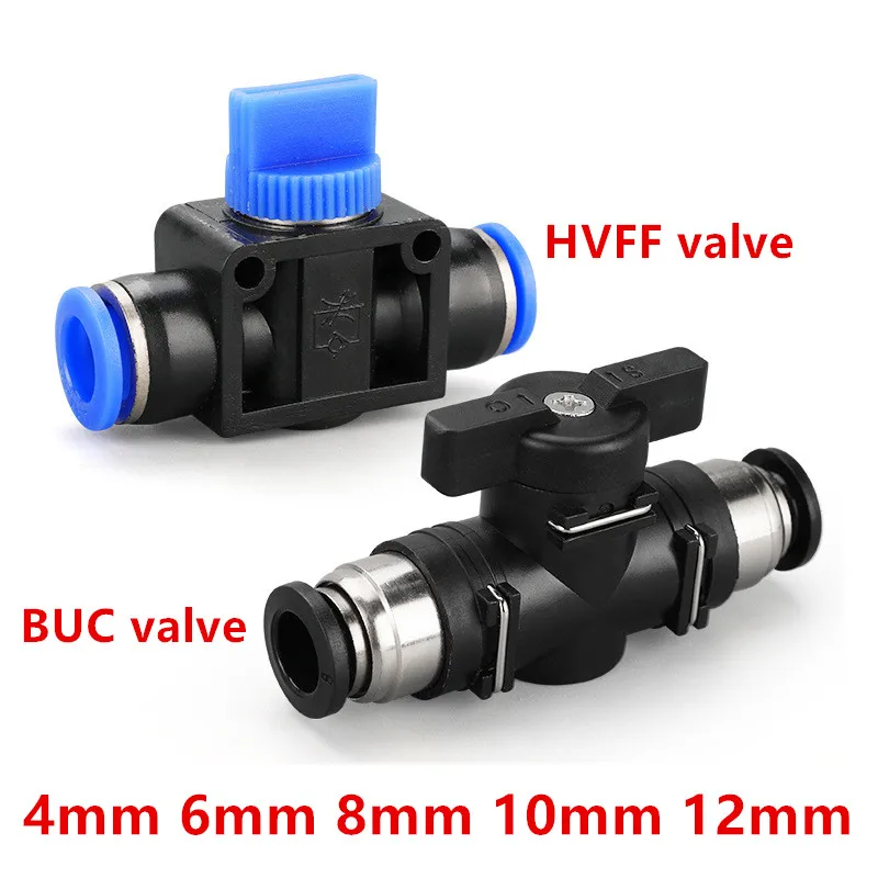 Pneumatic fittings  PY/PU/PV/PE/HVFF/SA  Air water pipes and pipe connectors direct thrust 4 to12mm plastic hose quick couplings