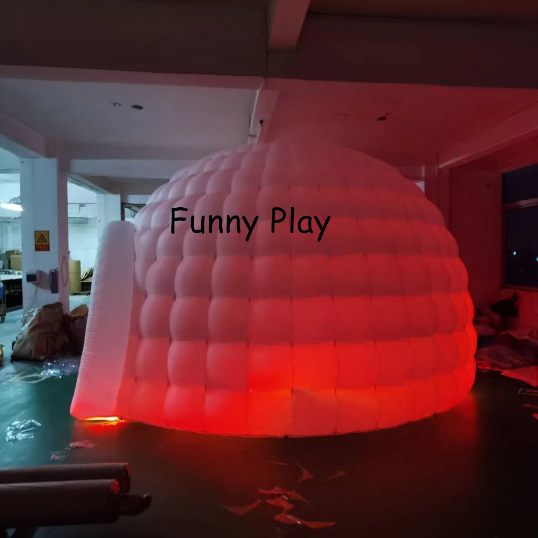 Inflatable Luna Dome House Barเต็นท์,Inflatables Igloo Dome Luna Inflatables Pobโครงสร้างเต็นท์