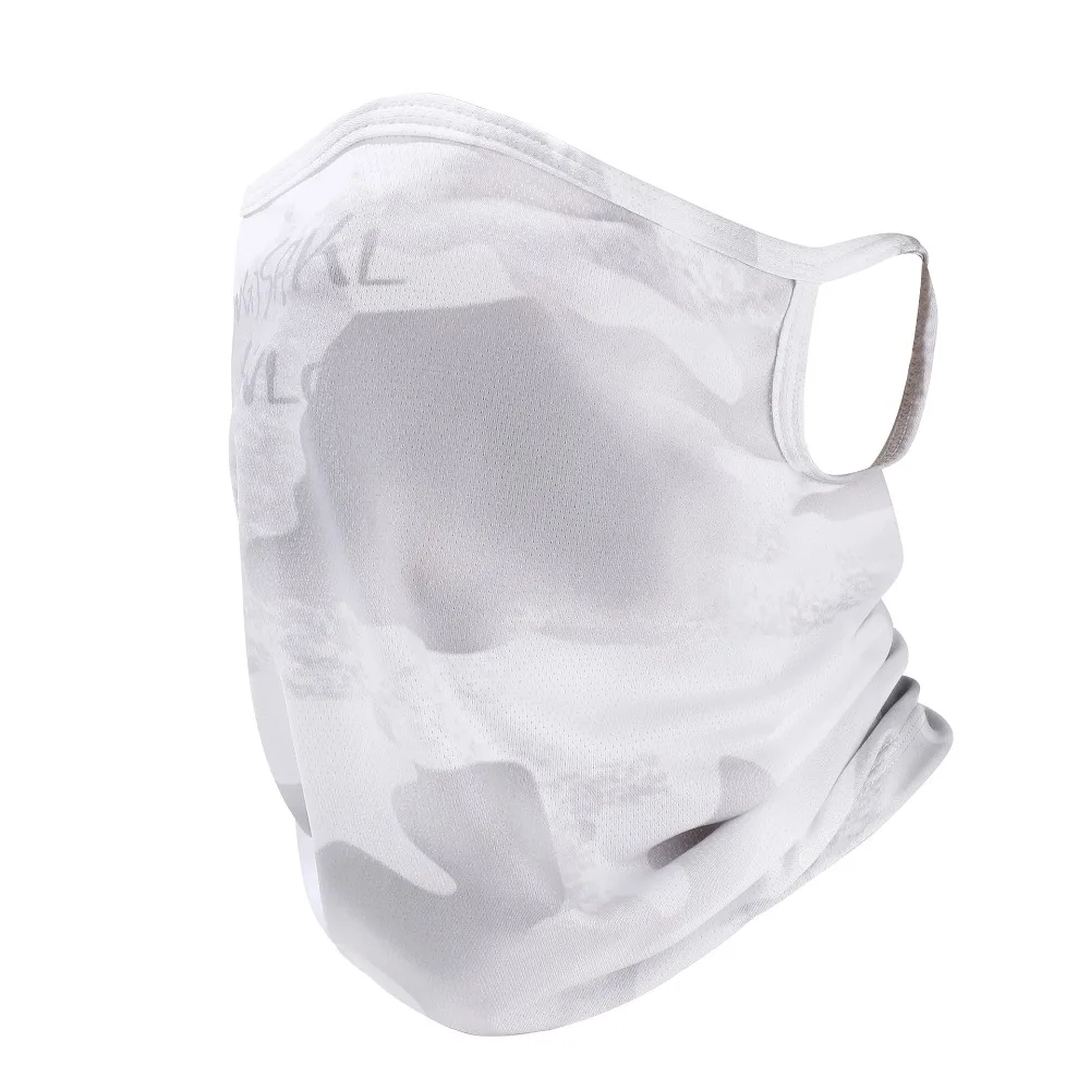

Ear Hanging Sunshade Veil Face Cover UV Protection Breathable Sunscreen Face Mask Shading Thin Ice Silk Face Mask Hiking