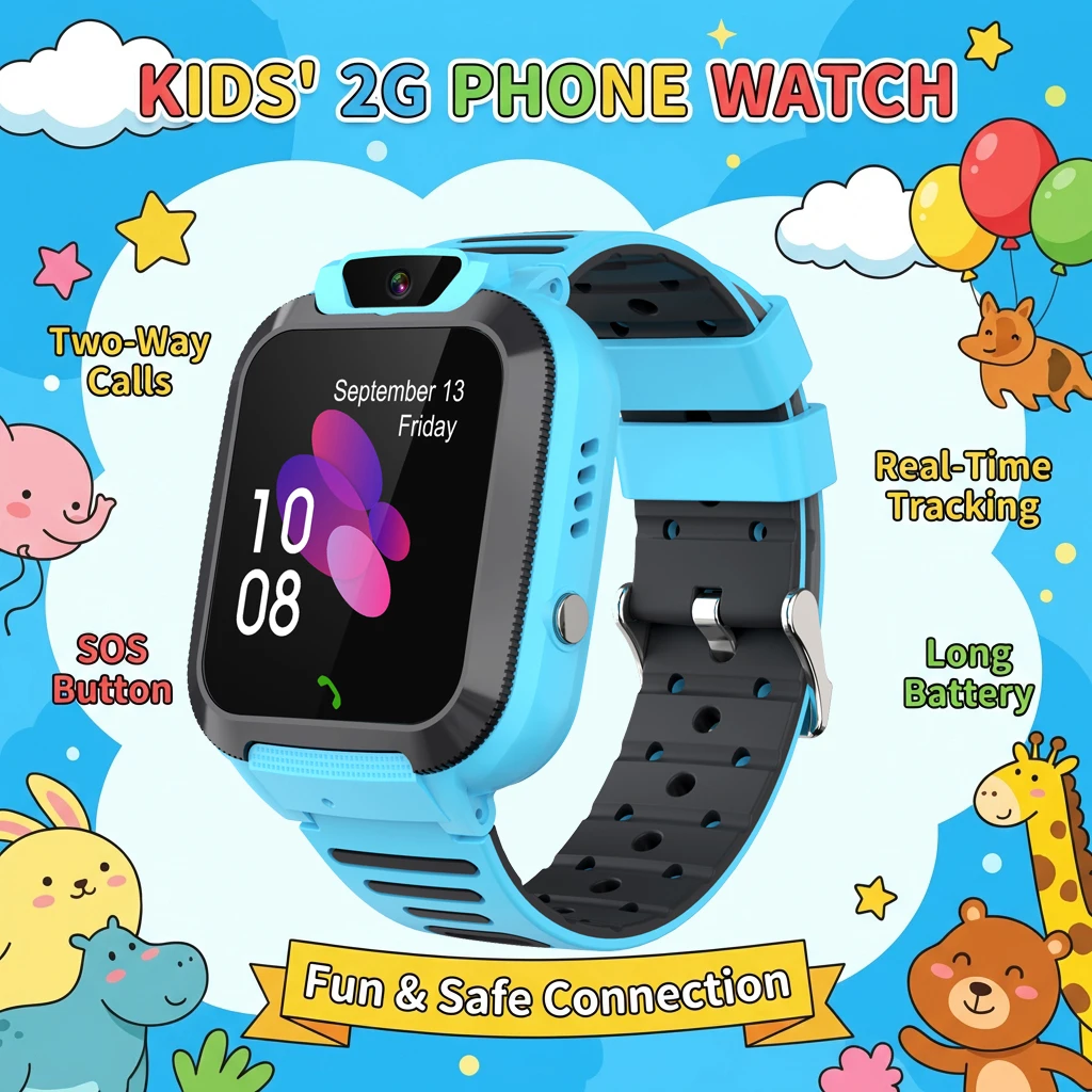 

Новые умные часы для детей с 2G, SOS, LBS-трекером, функцией определения местоположения, звонками, камерой, водонепроницаемые, для мальчиков и девочек, подарок для безопасности