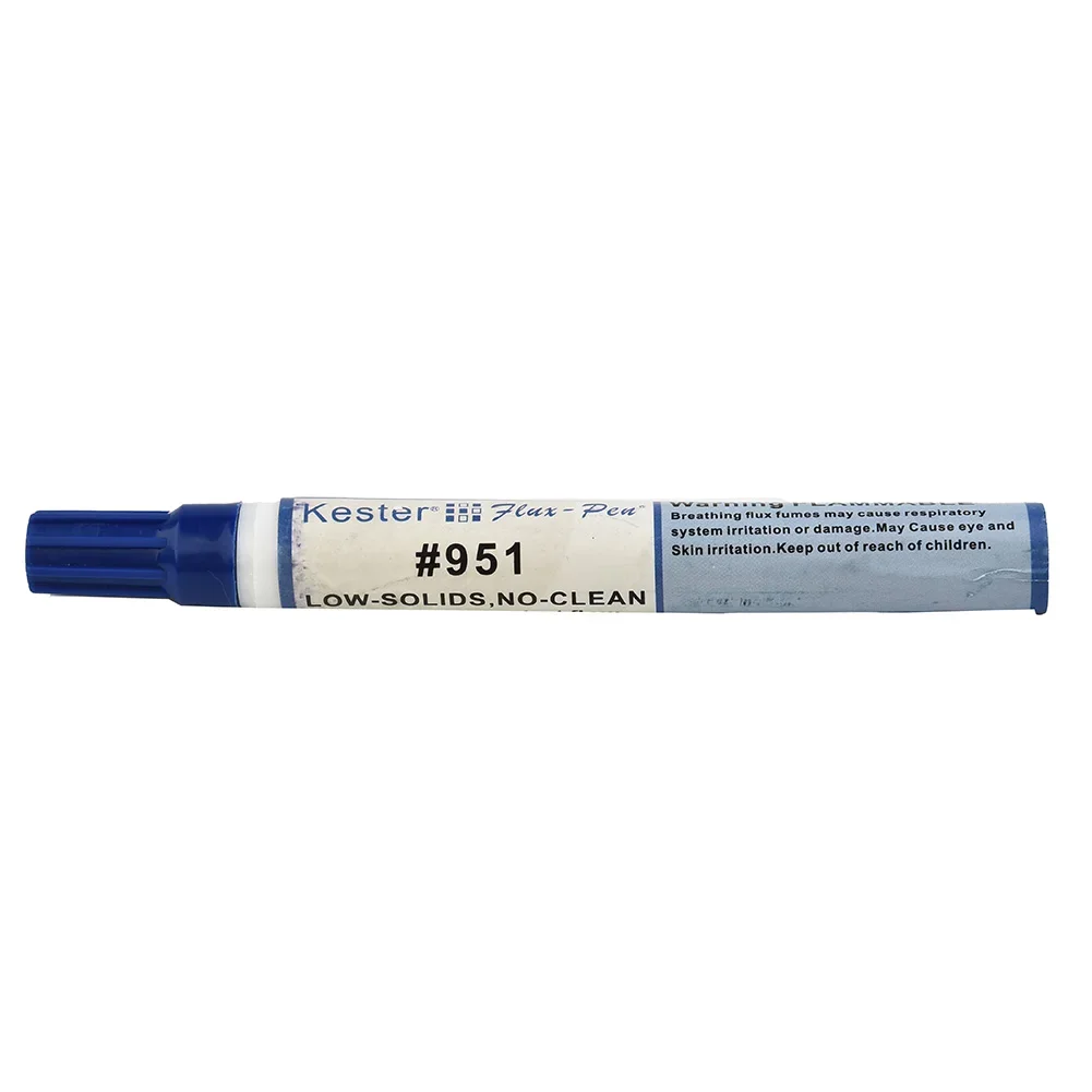 1pcs 10ml No Clean Solder Flux Pen Solid Low Power For DIY No Clean 1.5 Cm X 14 Cm Non-Corrosive Soldering Flux