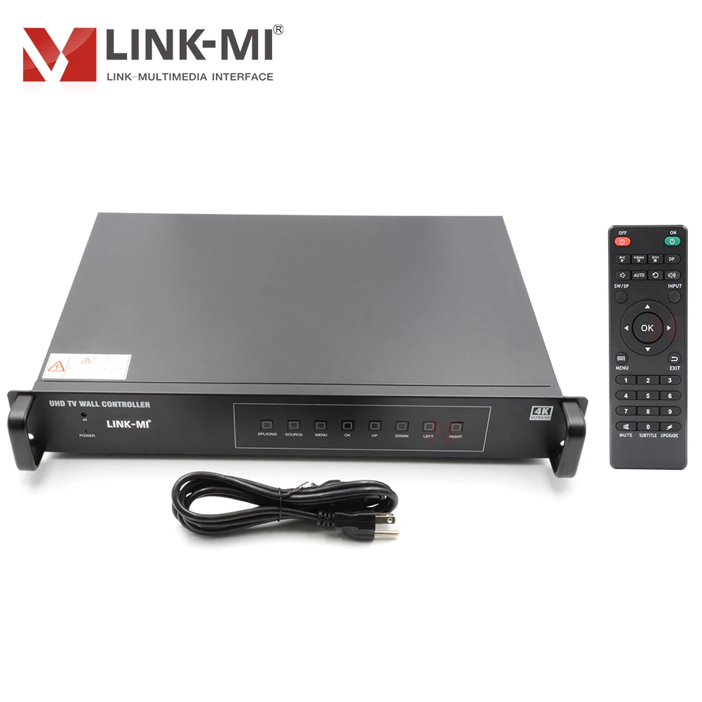 Controller da parete video HDMI 2x3 4K a 60 Hz, uscita 6xHDMI, PIP, rotazione, telecomando Processore da parete video HDCP2.2