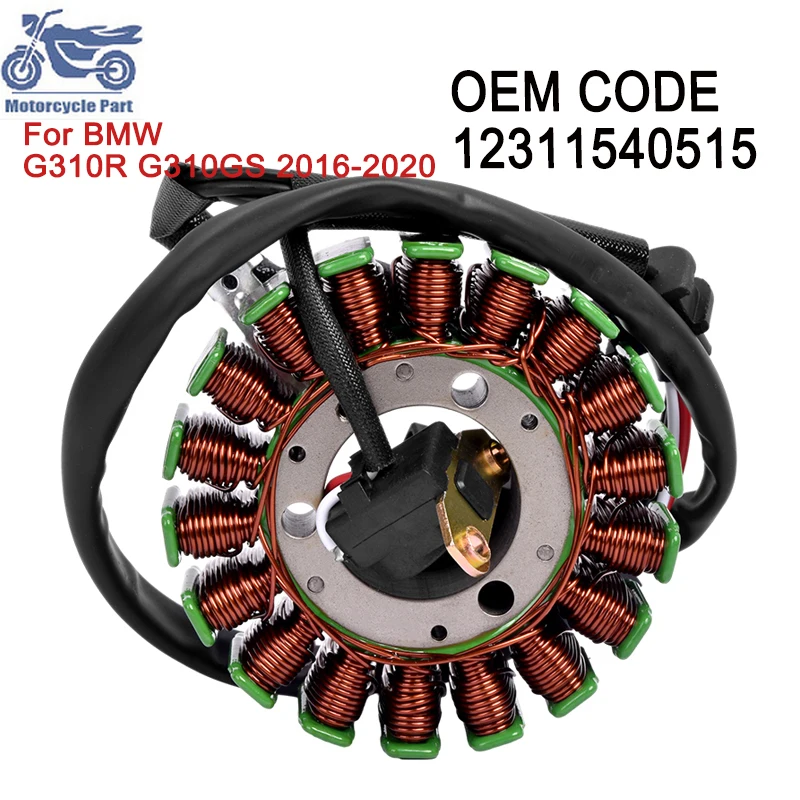 Motorcycle Generator Magneto Stator Coil Parts 12311540515 for BMW G310R G310GS 2016-2020 G 310R For BMW G 310 R G 310 GS