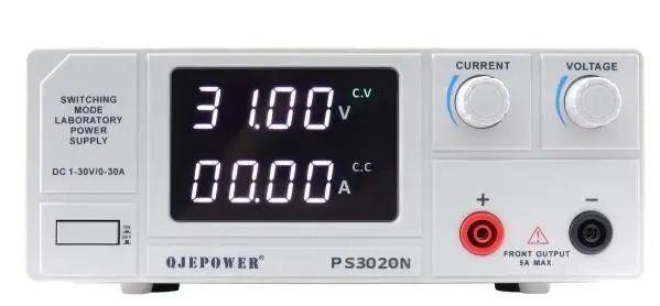 QJE 0-30V0-20A adjustable DC Switching power supply  PS3020N High precision Laboratory power supply transformer