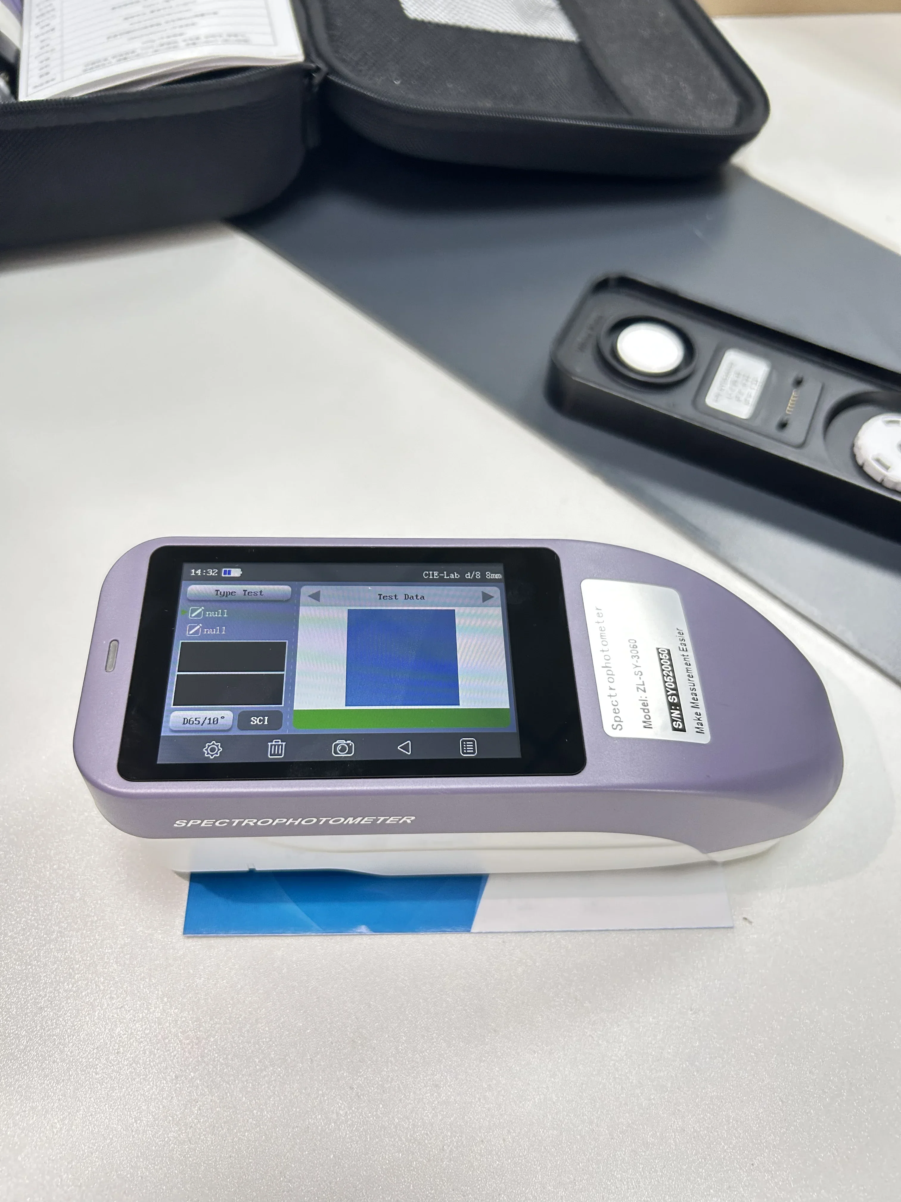 

#Portable Colorimeter Photoelectric Color Reader Series Spectrophotometer