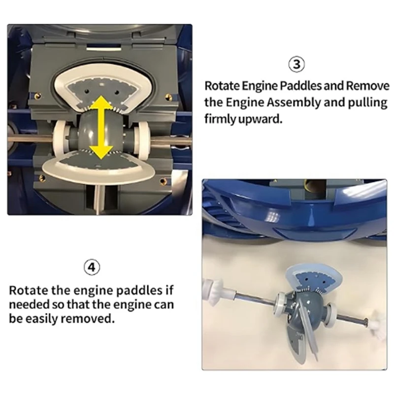 Pool Cleaner Kit With Drive Shaft Assembly Replacement Drive Shaft R0525100 R0527000 For Zodiac MX6 MX8 Pool Cleaner