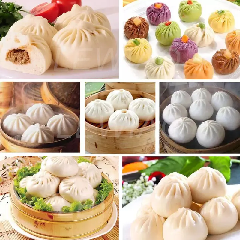 Коммерческая круглая хлебопечка, машина для изготовления пирогов Baozi