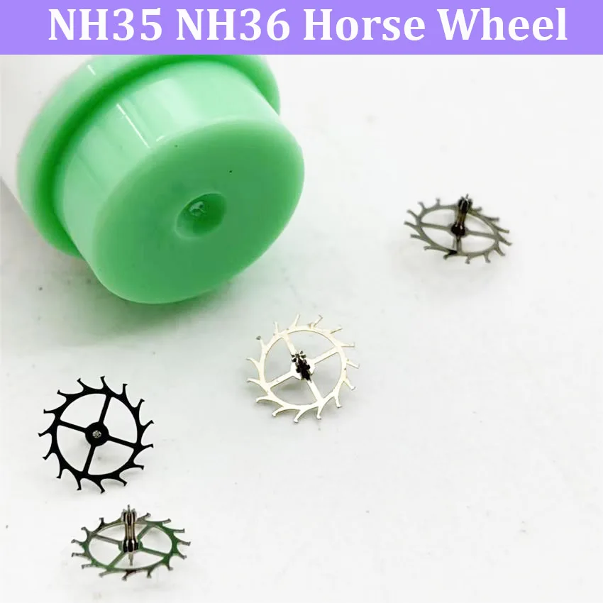 Watch Repair Parts NH36 NH35 Horse Wheel Movement Accessories Escapement Lotus Wheel Repair for Watchmakers