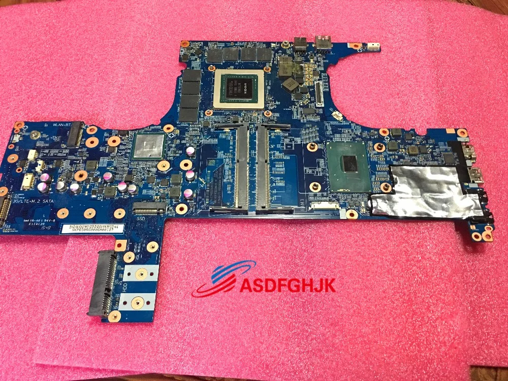 

Original FOR HASEE Ares Z8-SL7S3 LAPTOP MOTHERBOARD P650REMB-0D 6-77-P650RG0A-N03B-1B 100% TESED OK