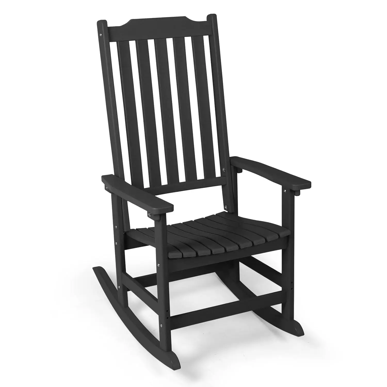 

All Weather High Back Oversized Outdoor Rocking Chair Porch Patio Outside, Customized