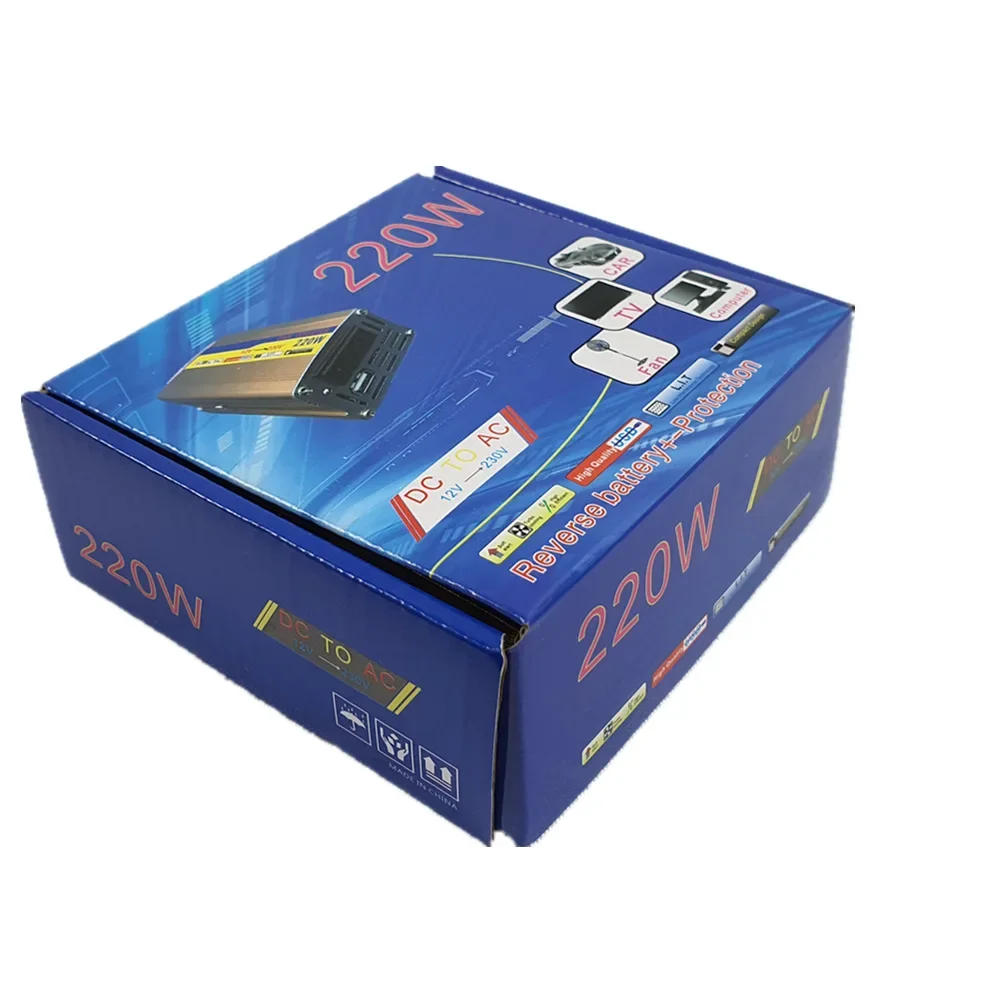 Sistema di energia solare 220V 30W 60A Controller pannello solare caricabatterie 220W Inverter Kit USB completa rete domestica alimentazione da campeggio