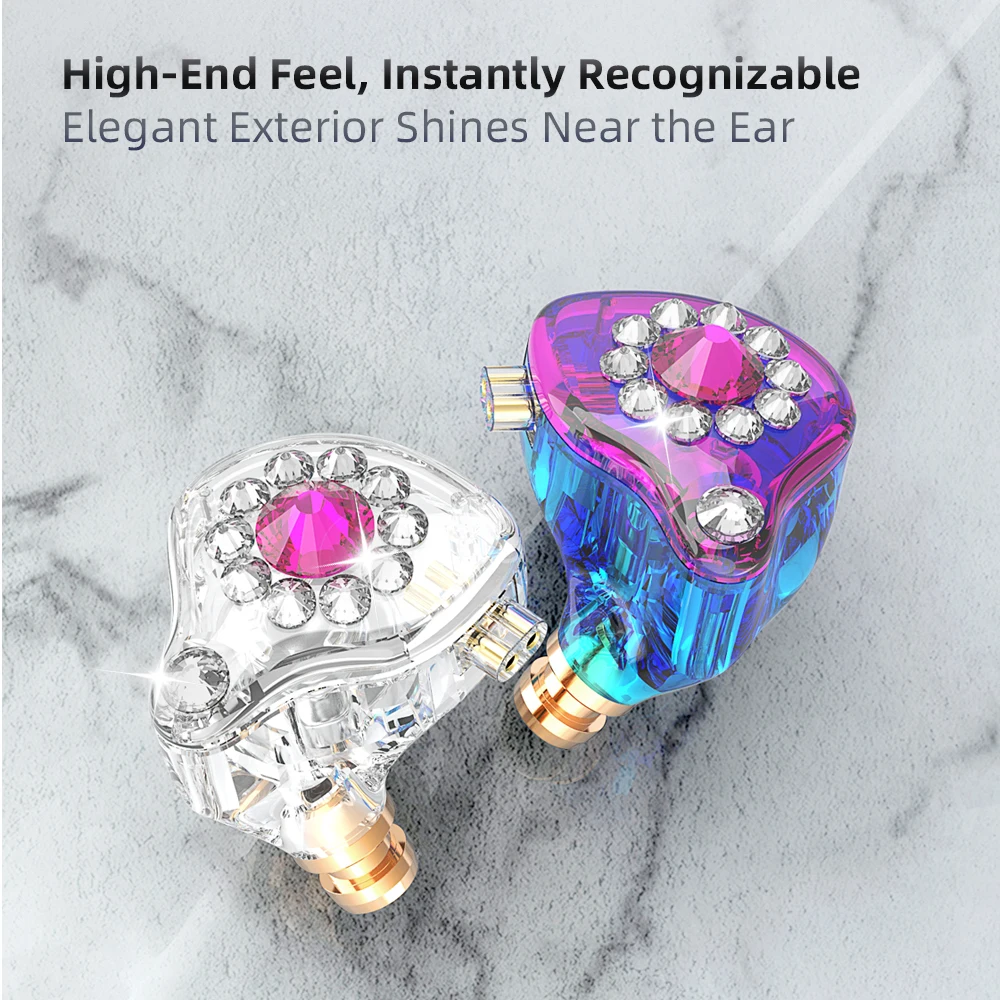 หูฟังเพชร AK6 Spark HIFI 1.2เมตร/2.5เมตรหูฟังนักดนตรีหูฟังมีไมโครโฟนแบบมีสายส่งคืนเสียงชุดหูฟังเกมกีฬา