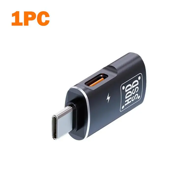 2-in-1 Type C OTG Adapter USB 2.0 Female For Mobile Phones/Laptops - Data Transfer And Charging Connector