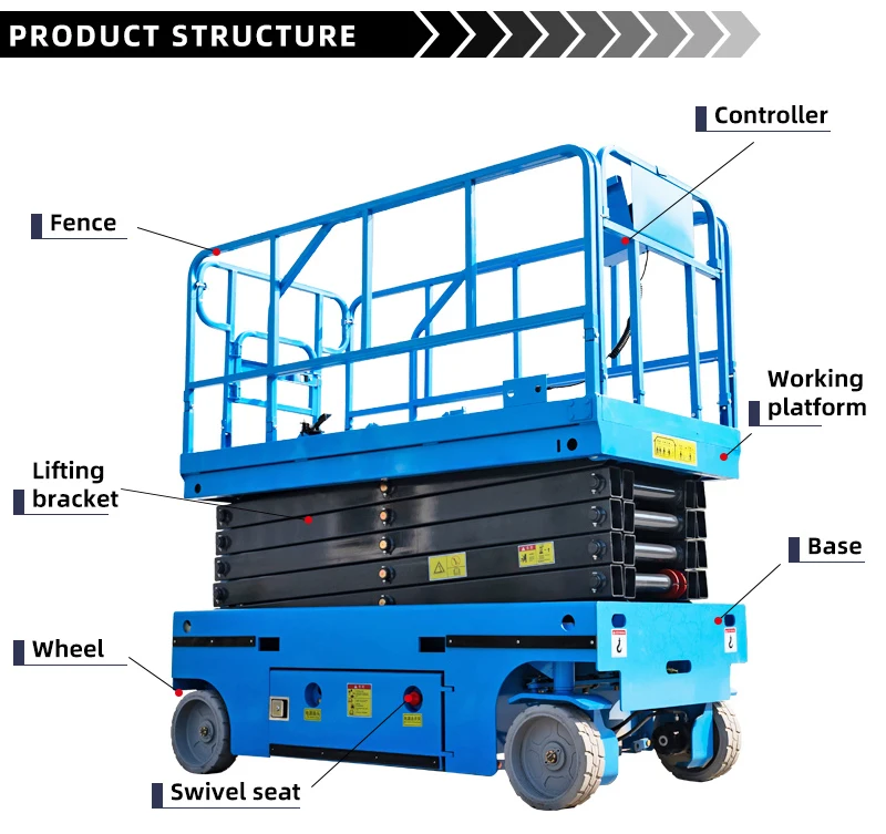 Hydraulic Scissors Car Lift Big Scissor Lifter