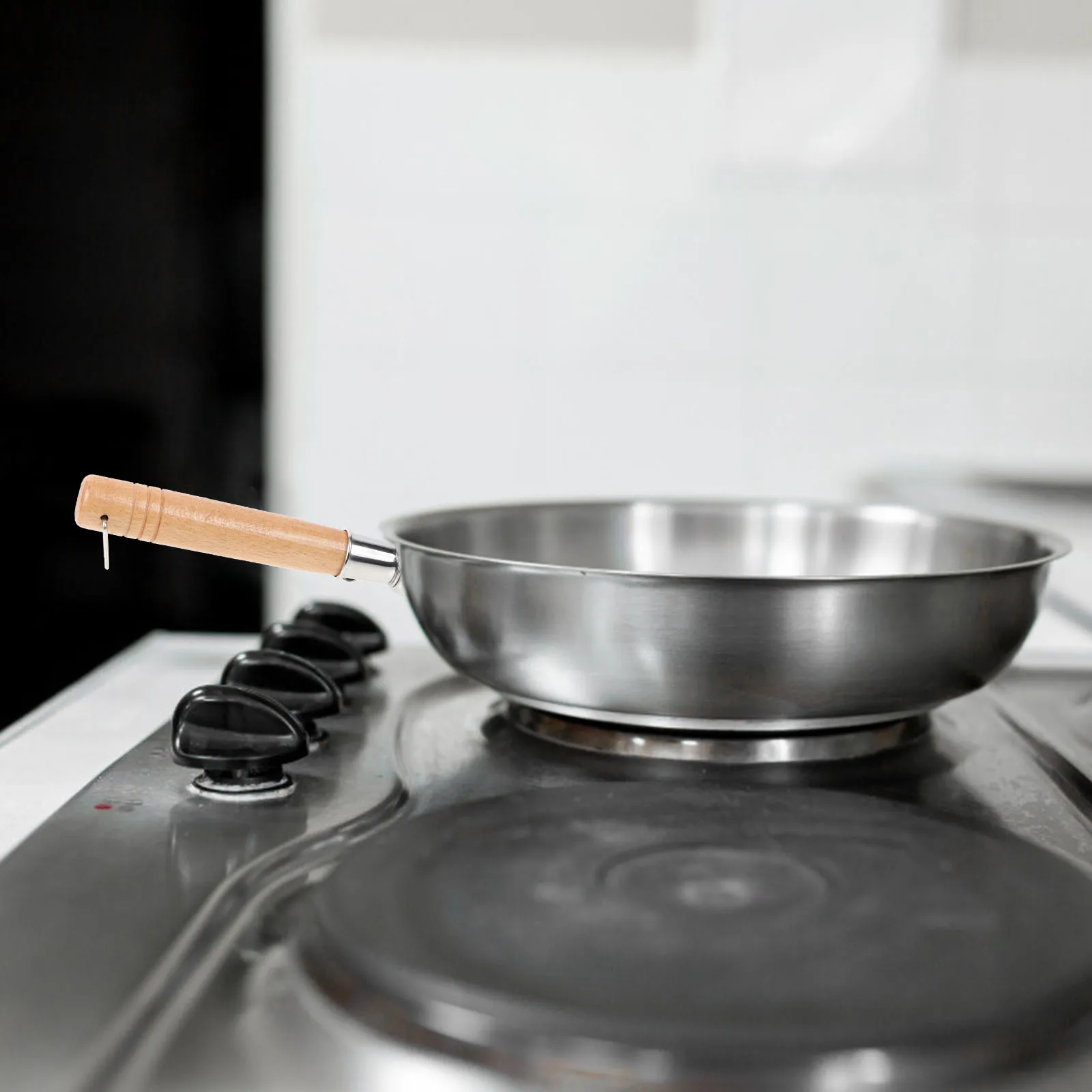 

2pcs Soup Ergonomic Replacement Pan Grip Removable Wooden Strong Bearing Capacity Anti-Scalding Pot Grip Noodle Milk