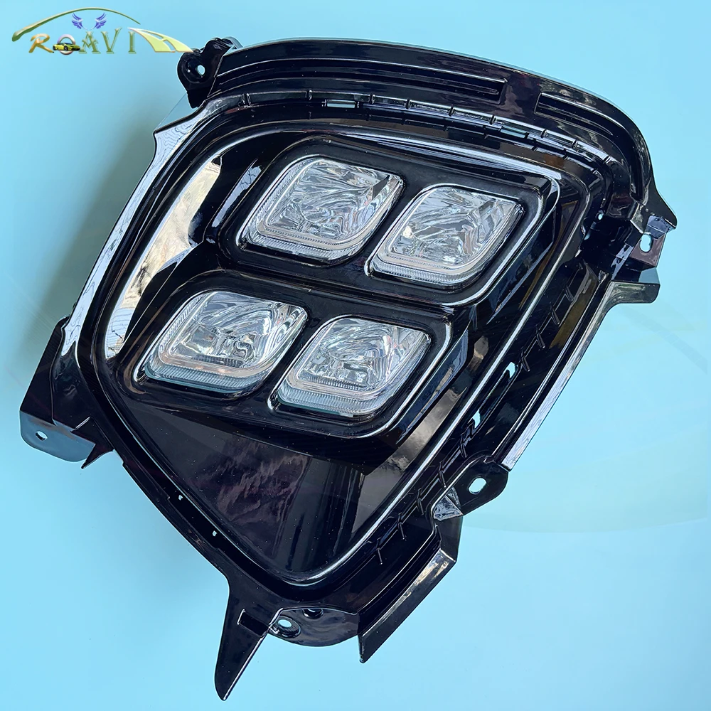 Roavia 1Set For Sorento 2015 2016 Front Bumper LED Fog Light Fog Lamp Daytime Running Light DRL Day Time Lamp Assy
