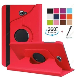 Funda de tableta giratoria de 360 ° para Samsung Galaxy Tab A A6, cubierta inteligente T580 de 10,1 pulgadas para Tab A8 10,5 X200 A7 Lite T220 Folio Capa