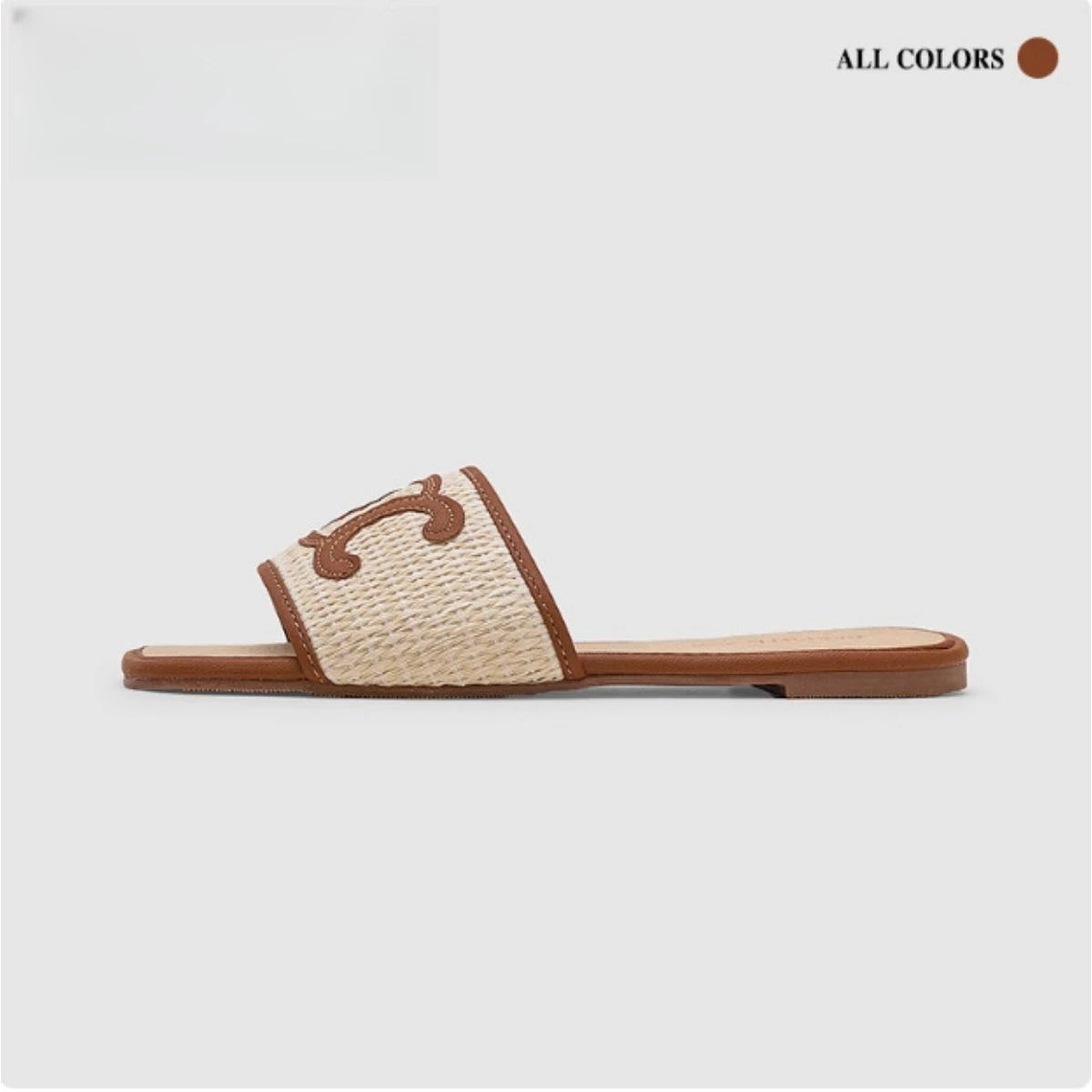 Slippers Women's Indoor Home 2025 Spring and Summer New Breathable Sweat Absorption Non-slip Worn Outside Women's Cool Slippers