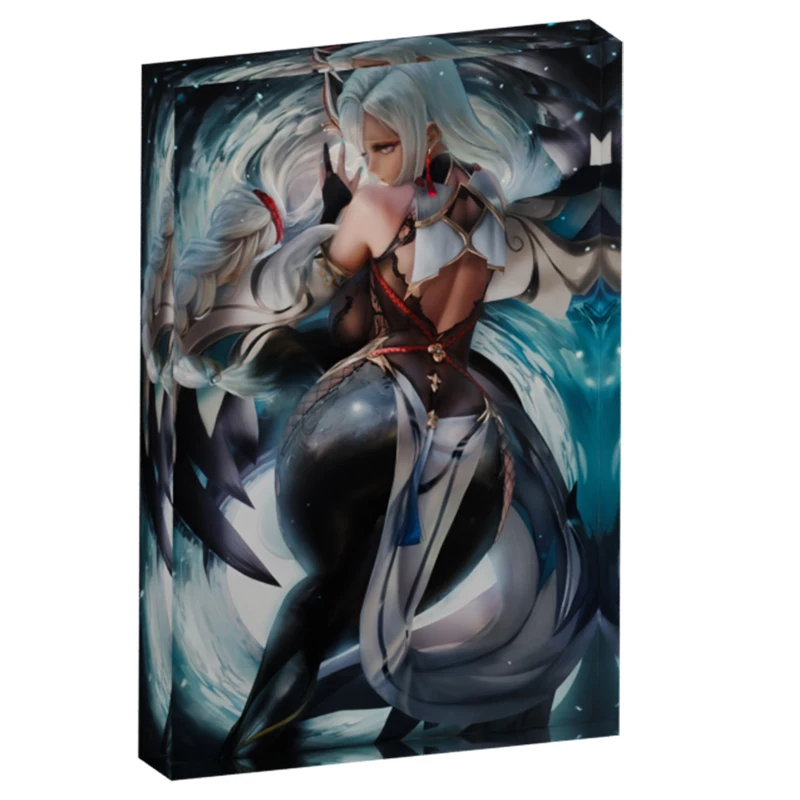 

Shenhe Genshin Impact Sexy Waifu Anime Girl,Custom Clear Desk Sign Decor, Collectible Acrylic Stand,Home Office Accessories Gift