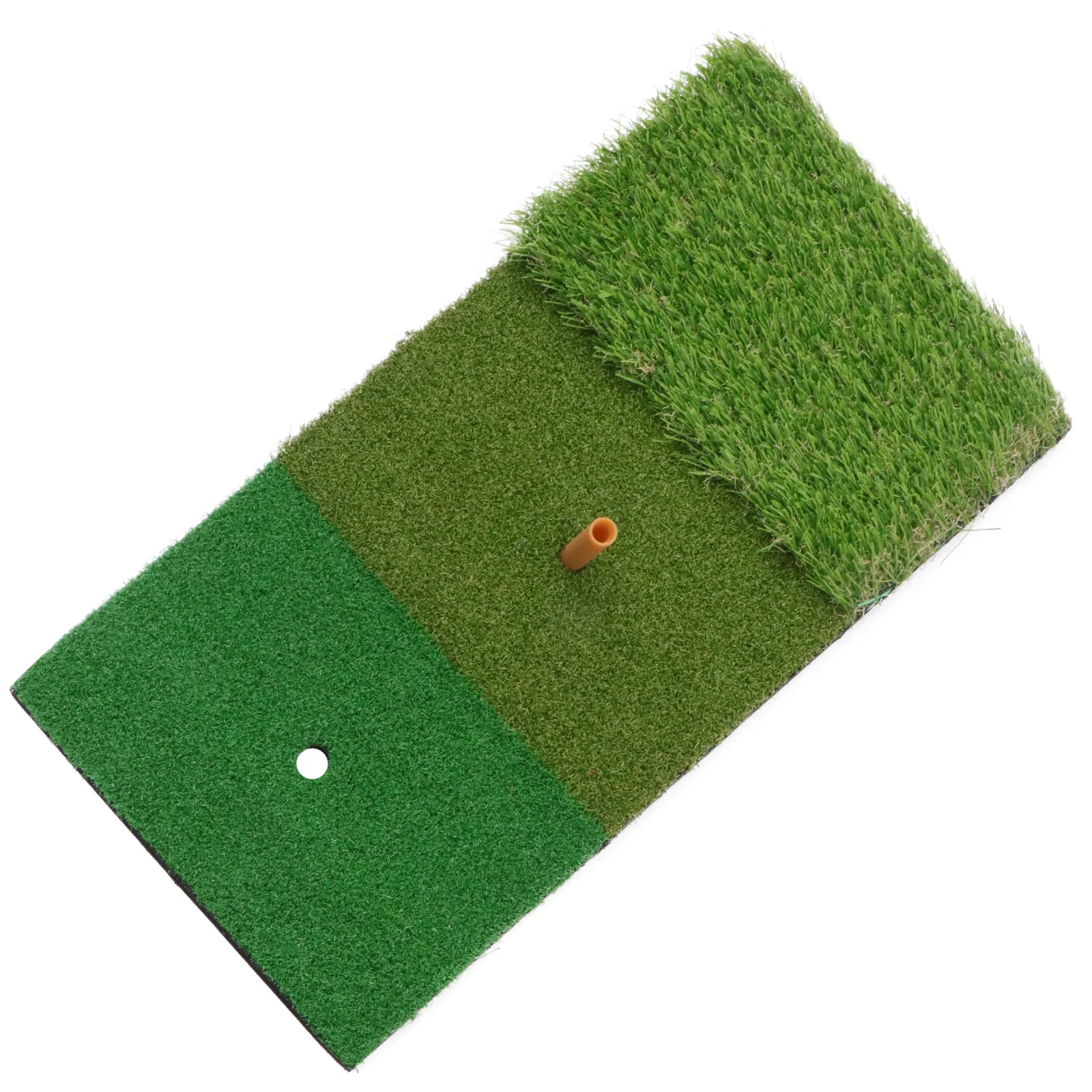 Practice Mat Golf Hitting Mat 30x60cm Green 3 Colors Short Fairway Long Rough Surface Portable Swing Driving Pad Training Aid