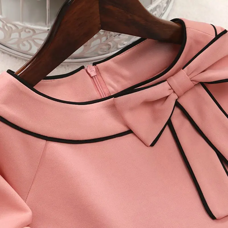 Pink Women Kids Girls Dress Family Matching Outfits Clothes Long Sleeve Wedding Party Dresses For Mother And Daughter Dress