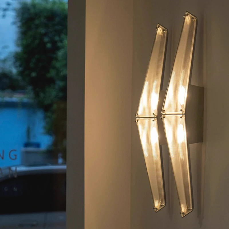 

Wall lamp designer showroom decorative glass lamp creative living room bedroom corridor aisle lamp