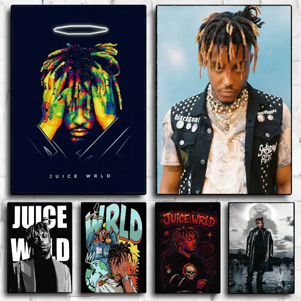 Singer Juice WRLD Good Quality Prints And Posters HD Quality Poster Wall Art Painting Study Home Decor